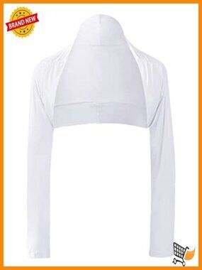 Long Sleeve Wrap Dance Top for Ballet Yoga Gymnastics